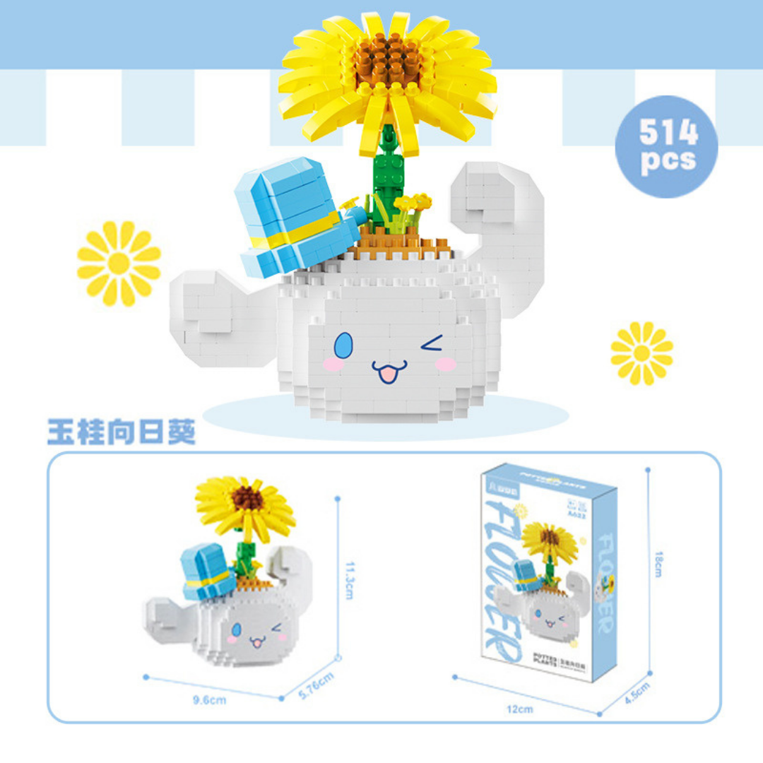 Эвлүүлдэг тоглоом | Lego Bricks Cinnamon Sunflower (514pcs)