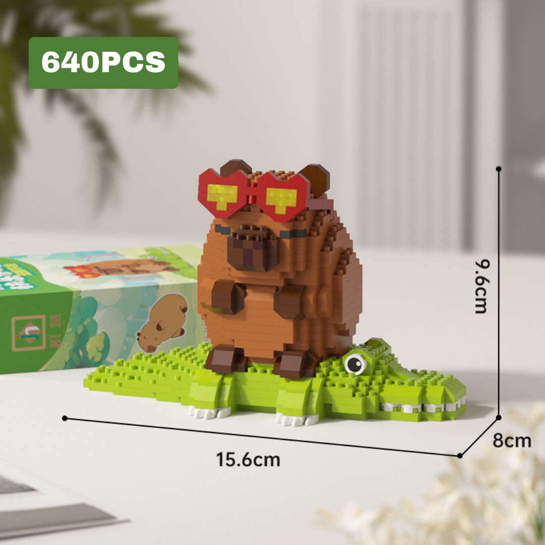 Эвлүүлдэг тоглоом | Lego Bricks CapyBara (640pcs)